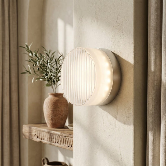 LUCIE — Applique Murale en Acrylique Soufflé Ambré